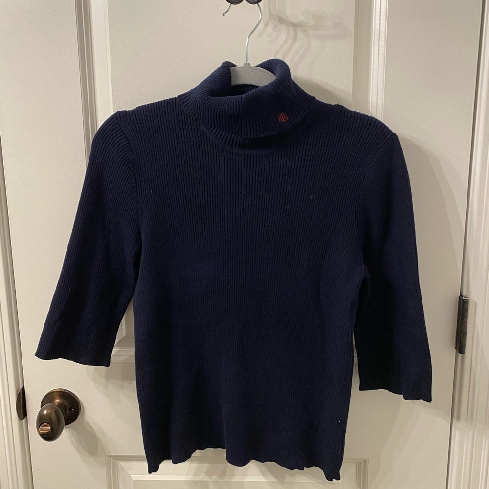 🧤Lauren Ralph Lauren Turtleneck short sleeve top